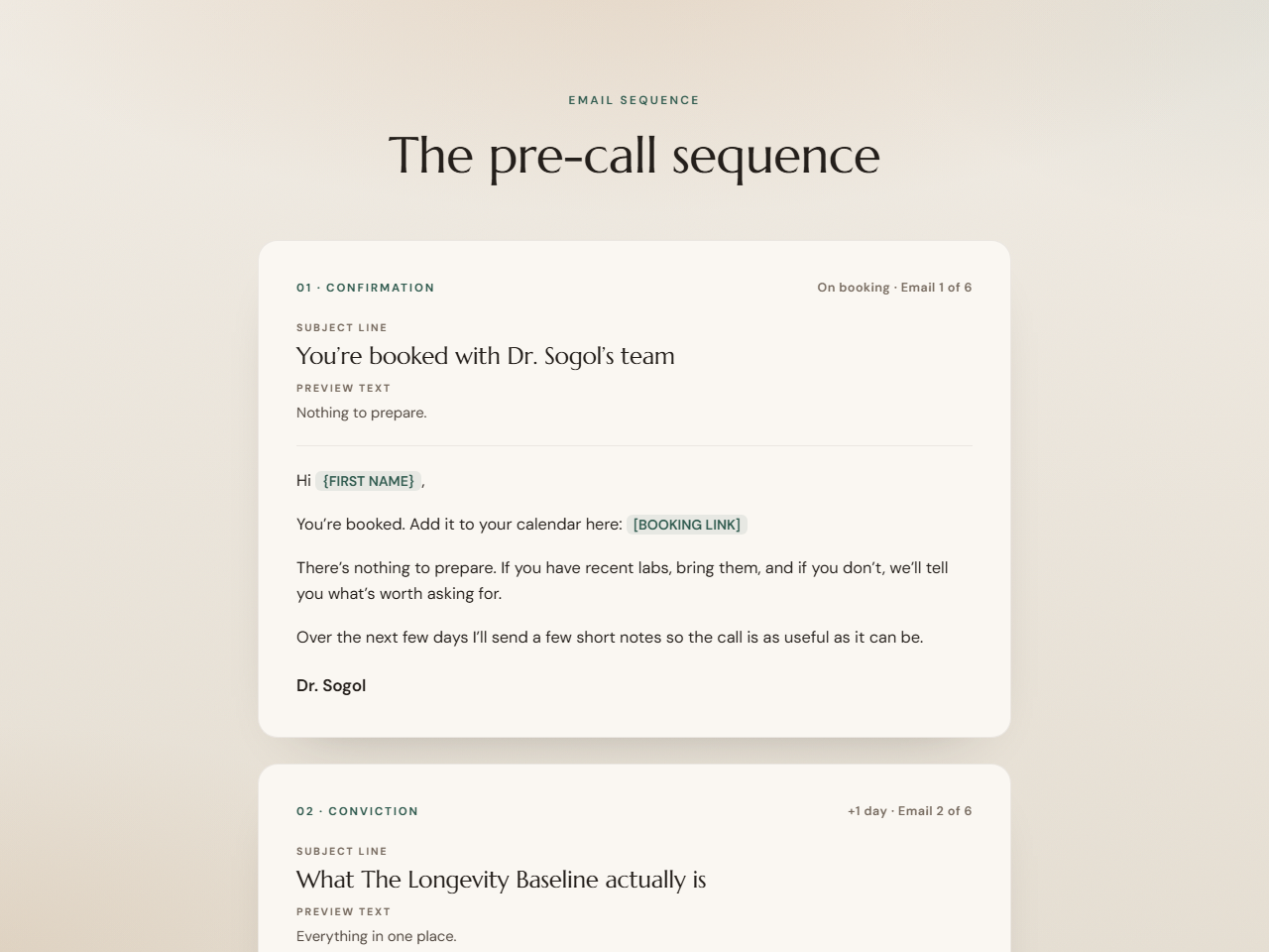 Pre-call preview